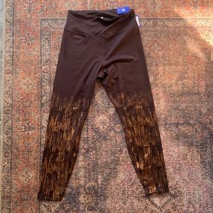 Joy Lab Leggings with Metallic Detail